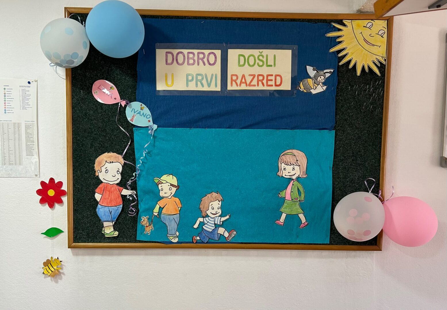 1 dan prvog razreda